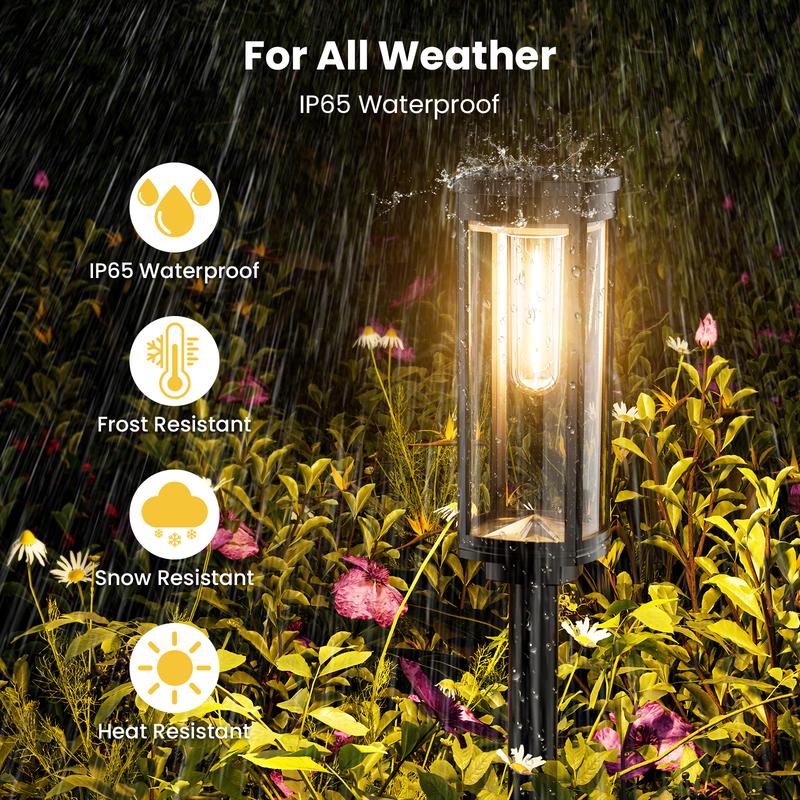 4x AmberGlow™ Outdoor Lights